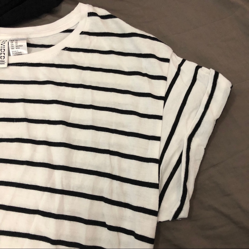 H&M striped shirt dress - Picture 3 of 5